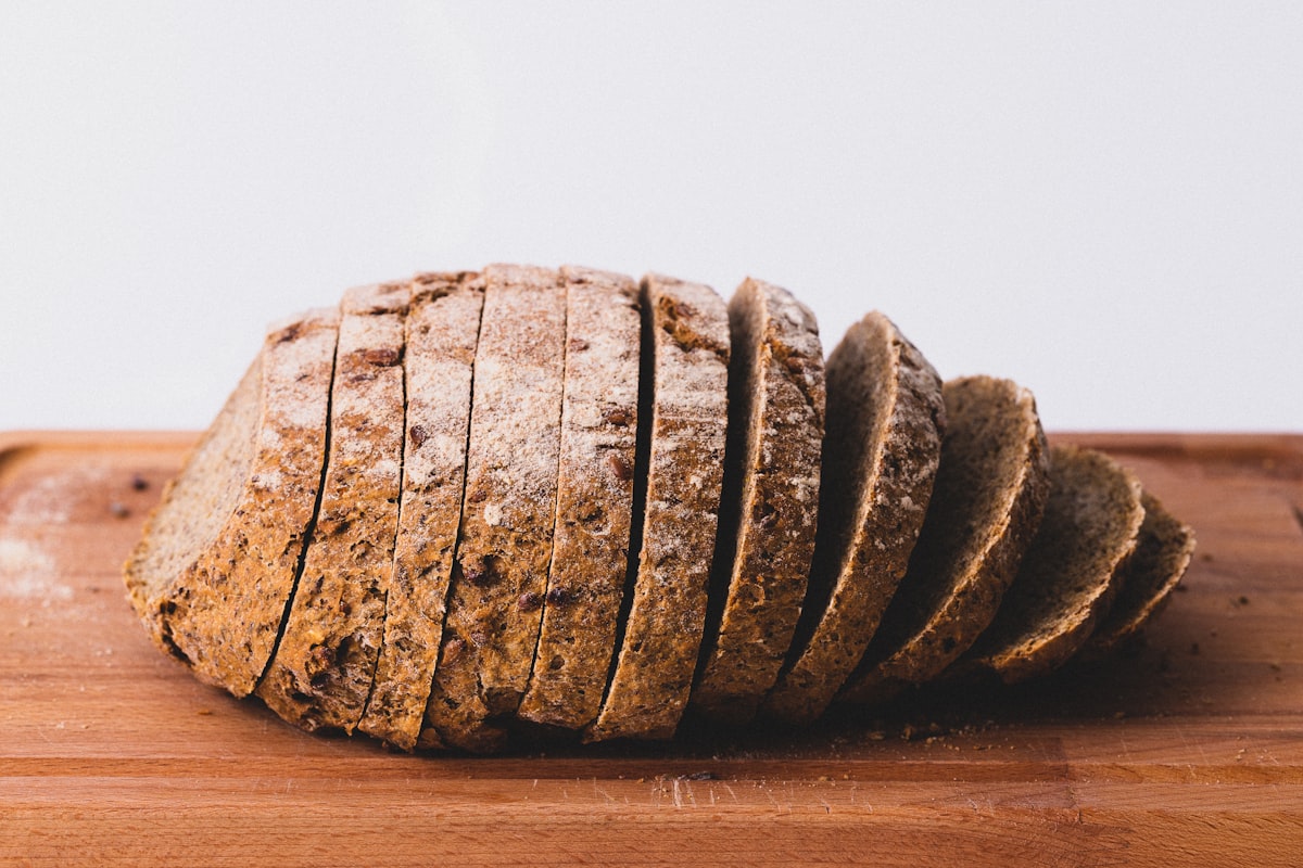 Céréales complètes et pain