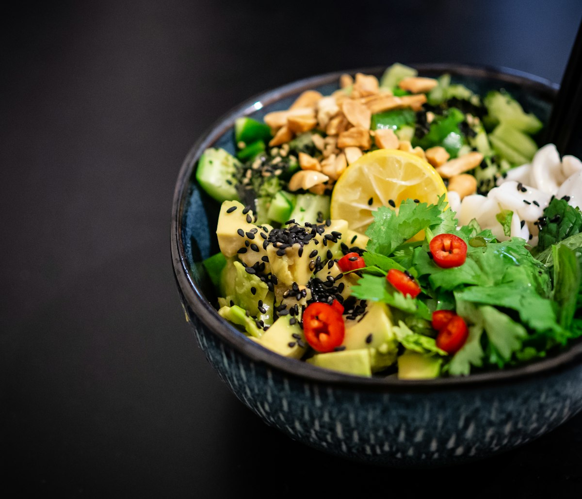 Salade fraîche et composée